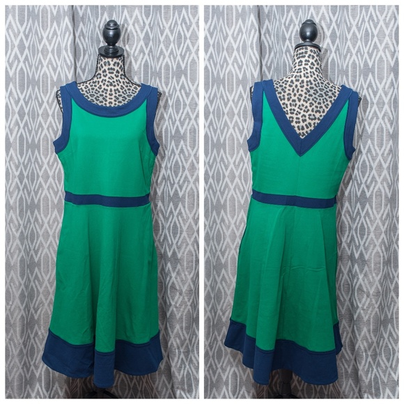 Lands' End Dresses & Skirts - Lands' End Color Block Dress